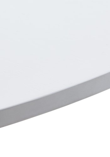 Nola spisebord, rund - hvid egefinér (120)