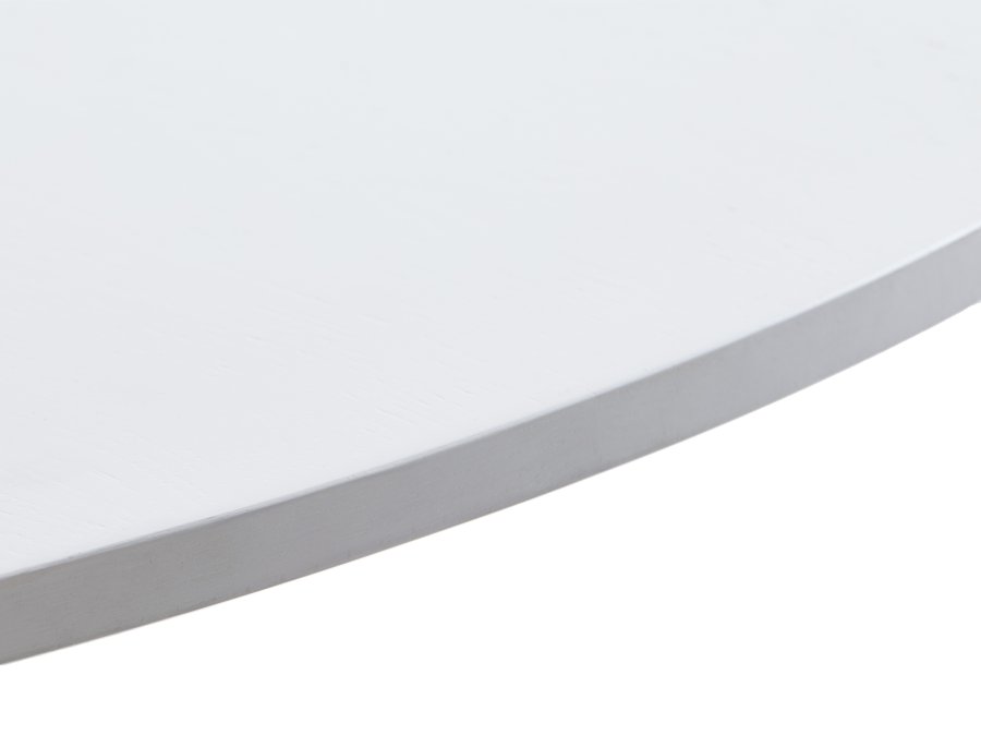 Nola spisebord, rund - hvid egefinér (120)