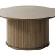 Nola sofabord, rund - rgfarvet egefinér (90)
