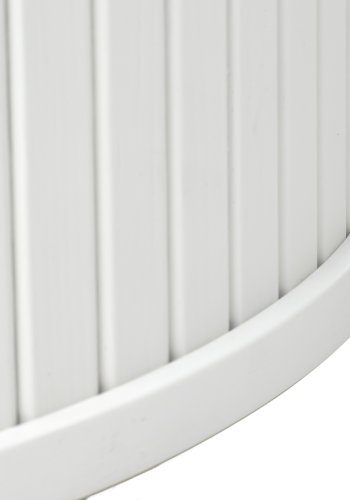 Nola sofabord, rund - hvid egefinér (90)