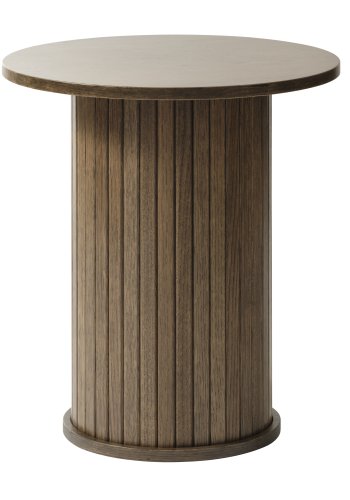 Nola piedestalbord, rund - rgfarvet egefinér (50)