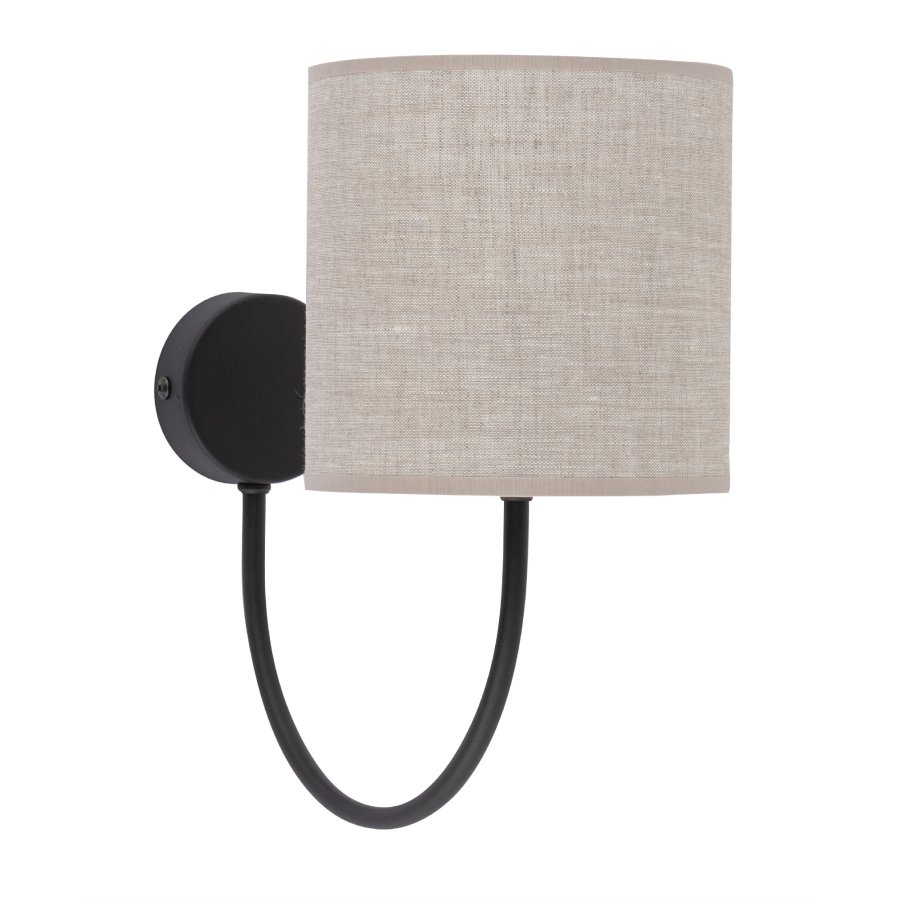 TK Torens vglampe - natur hr og sort metal