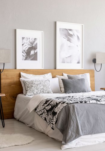 TK Torens vglampe - natur hr og sort metal