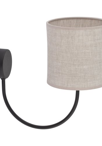 TK Torens vglampe - natur hr og sort metal