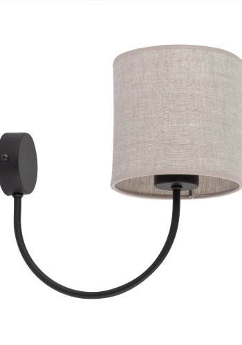 TK Torens vglampe - natur hr og sort metal