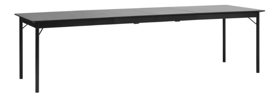 Savona tillgsplade - sort egetrsfinér (50x95)