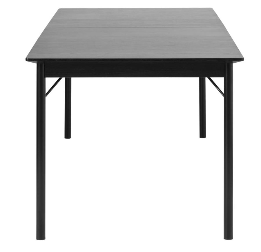 Savona tillgsplade - sort egetrsfinér (50x95)