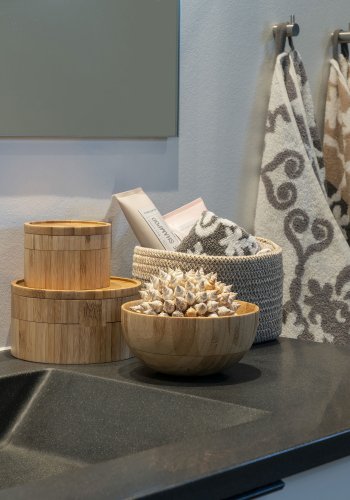 HOUSE NORDIC Skl, bambus, natur, st af 2