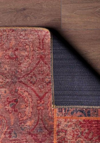 TEPPI Jazz gulvtppe, m. mnster, rektangulr - multifarvet polyester (150x230)