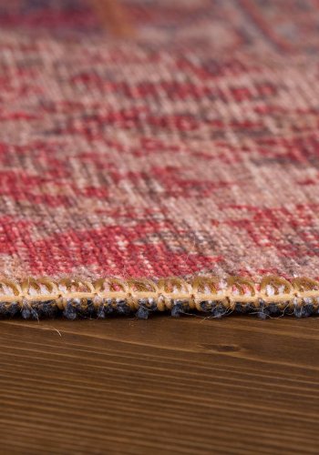 TEPPI Jazz gulvtppe, m. mnster, rektangulr - multifarvet polyester (150x230)