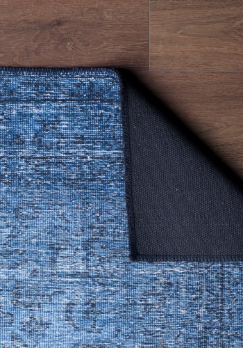 TEPPI Dorian gulvtppe, m. mnster, rektangulr - multifarvet polyester (150x230)