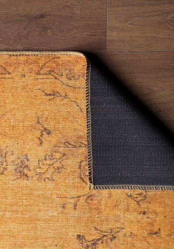 TEPPI Dorian gulvtppe, m. mnster, rektangulr - multifarvet polyester (140x190)