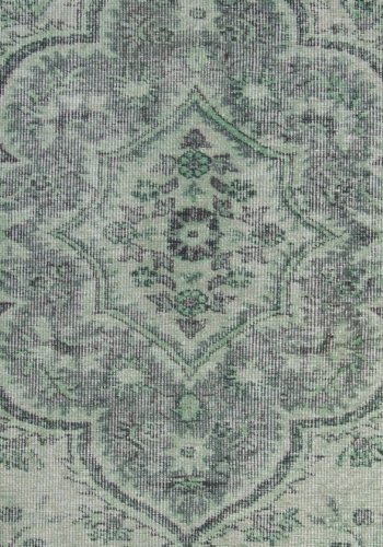 TEPPI Blues Hall gulvtppe, m. mnster, rektangulr - multifarvet polyester (75x230)