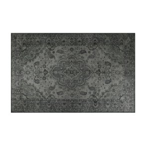 TEPPI Blues gulvtppe, m. mnster, rektangulr - multifarvet polyester (150x230)