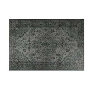 TEPPI Blues gulvtppe, m. mnster, rektangulr - multifarvet polyester (210x310)