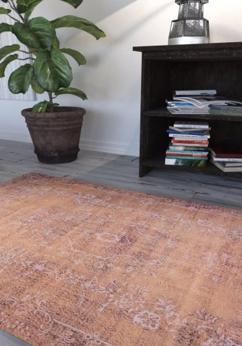 TEPPI Blues gulvtppe, m. mnster, rektangulr - multifarvet polyester (150x230)