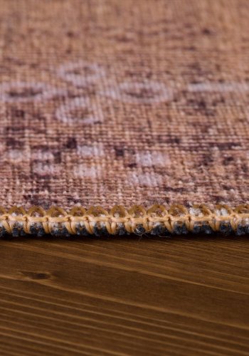 TEPPI Blues gulvtppe, m. mnster, rektangulr - multifarvet polyester (150x230)