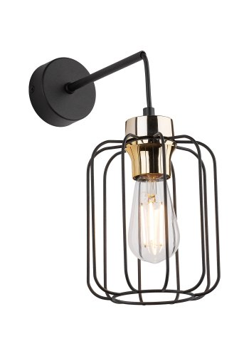 TK Galaxy vglampe - kobber og sort metal