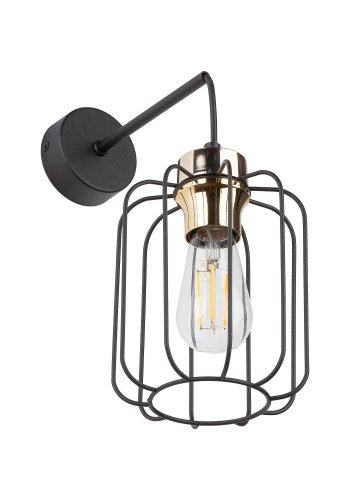 TK Galaxy vglampe - kobber og sort metal