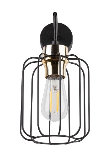 TK Galaxy vglampe - kobber og sort metal