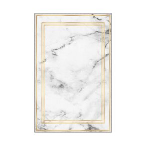 TEPPI Hmnt594 gulvtppe, rektangulr - multifarvet polyester (50x80)