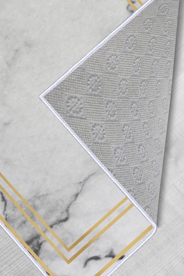 TEPPI Hmnt594 gulvtppe, rektangulr - multifarvet polyester (50x80)