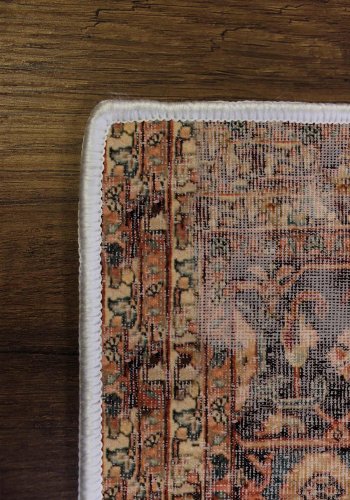 TEPPI Hmnt685 gulvtppe, rektangulr - multifarvet polyester (60x100)