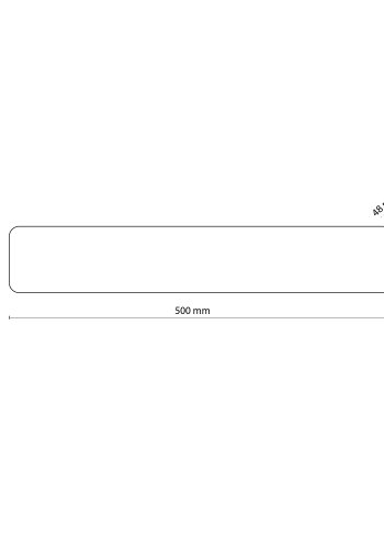 TK Tavola vglampe, Lang - natur tr