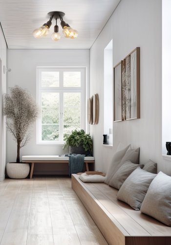 TK Rubio loftlampe, m. plads til 5 prer - sort metal