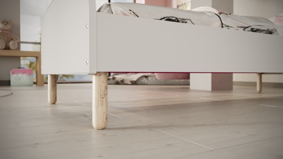 KOCOT KIDS Seng Emma hvid 180 med madras