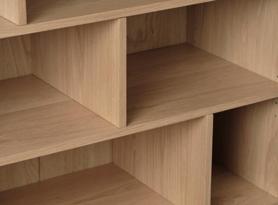 Ponza reol, m. 2 lger - natur eg (H:140)