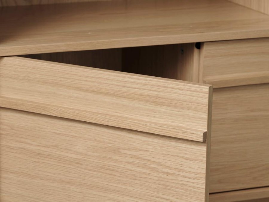 Ponza reol, m. 2 lger - natur eg (H:140)