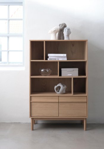 Ponza reol, m. 2 lger - natur eg (H:140)