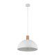 TK Oslo loftlampe - hvid metal og tr