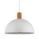 TK Oslo loftlampe - hvid metal og tr