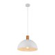 TK Oslo loftlampe - hvid metal og tr