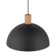 TK Oslo loftlampe - sort metal og tr