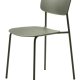 Kirkland spisebordsstol - olivengrn og olivengrn ben