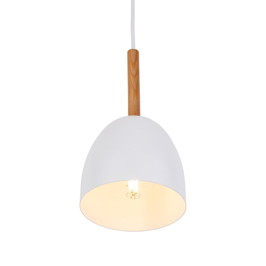 TK Nord loftlampe - hvid metal