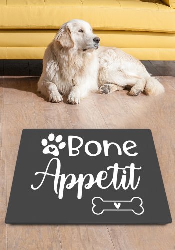 TEPPI Unbuon kattebakkemtte, rektangulr - multifarvet PVC (40x60)