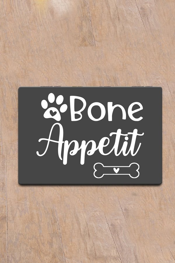 TEPPI Unbuon kattebakkemtte, rektangulr - multifarvet PVC (40x60)