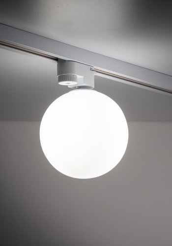 TK Tracer loftlampe - hvid glas og hvid metal