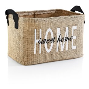 NORDVÄRK YLC479 filtkurv, m. hank, rektangulr - lysebrun jute