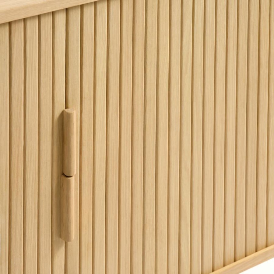 Cavo sknk, m. 2 skydelger og 2 hylder - natur egetr (160x45)