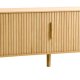 Cavo TV-bord, m. 2 skydelger og 2 hylder - natur egetr (160x40)
