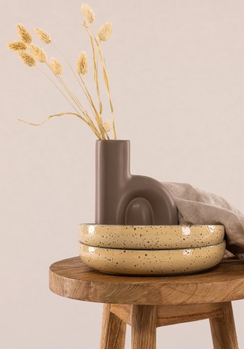 VIND KOLLEKTION Bohus taburet - natur teaktr