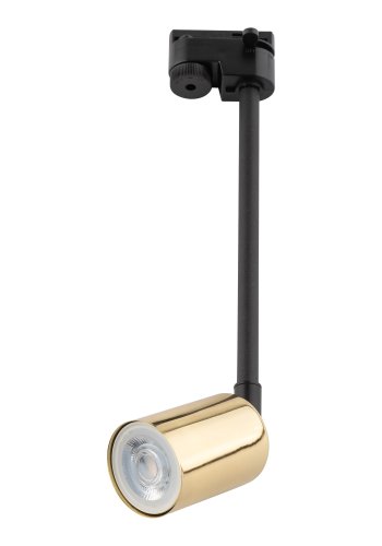 TK Tracer Long loftlampe - guld og sort metal