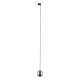 TK Tracer loftlampe - grafit glas og sort metal