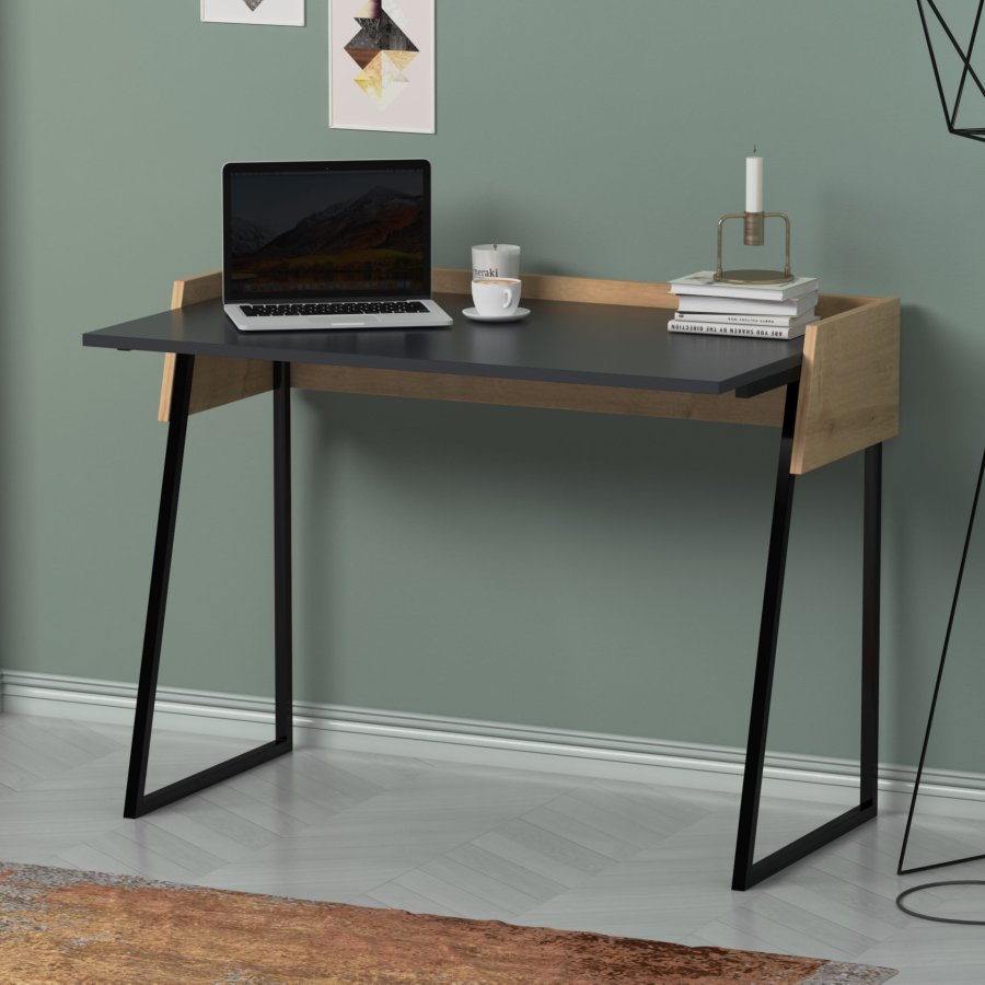 NORDVÄRK Rone arbejdsbord, antracitEgetr