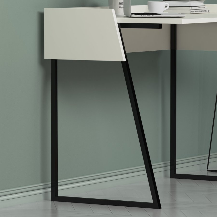 NORDVÄRK Rone arbejdsbord, hvid